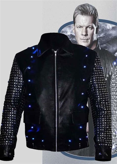 chris jericho replica jacket|wwe chris jericho light up jacket.